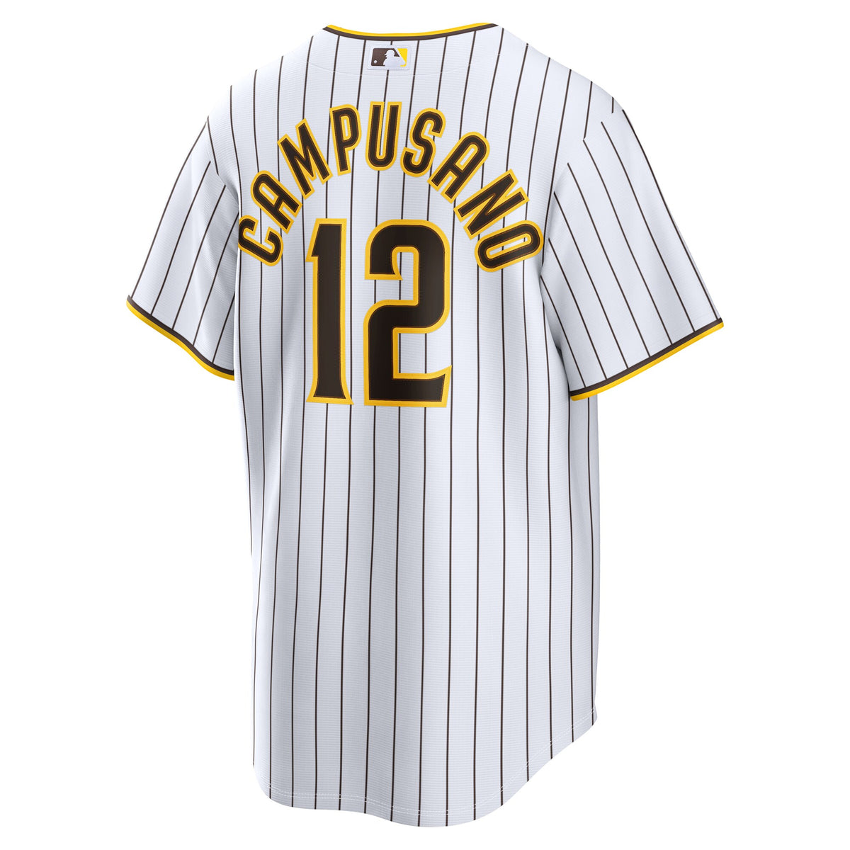 San Diego Padres Luis Campusano White Home Replica Jersey
