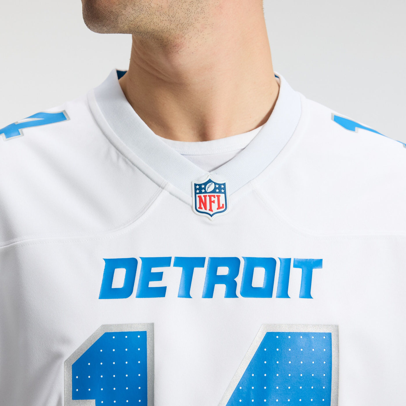 Detroit Lions Amon-Ra St. Brown Nike White Game Jersey