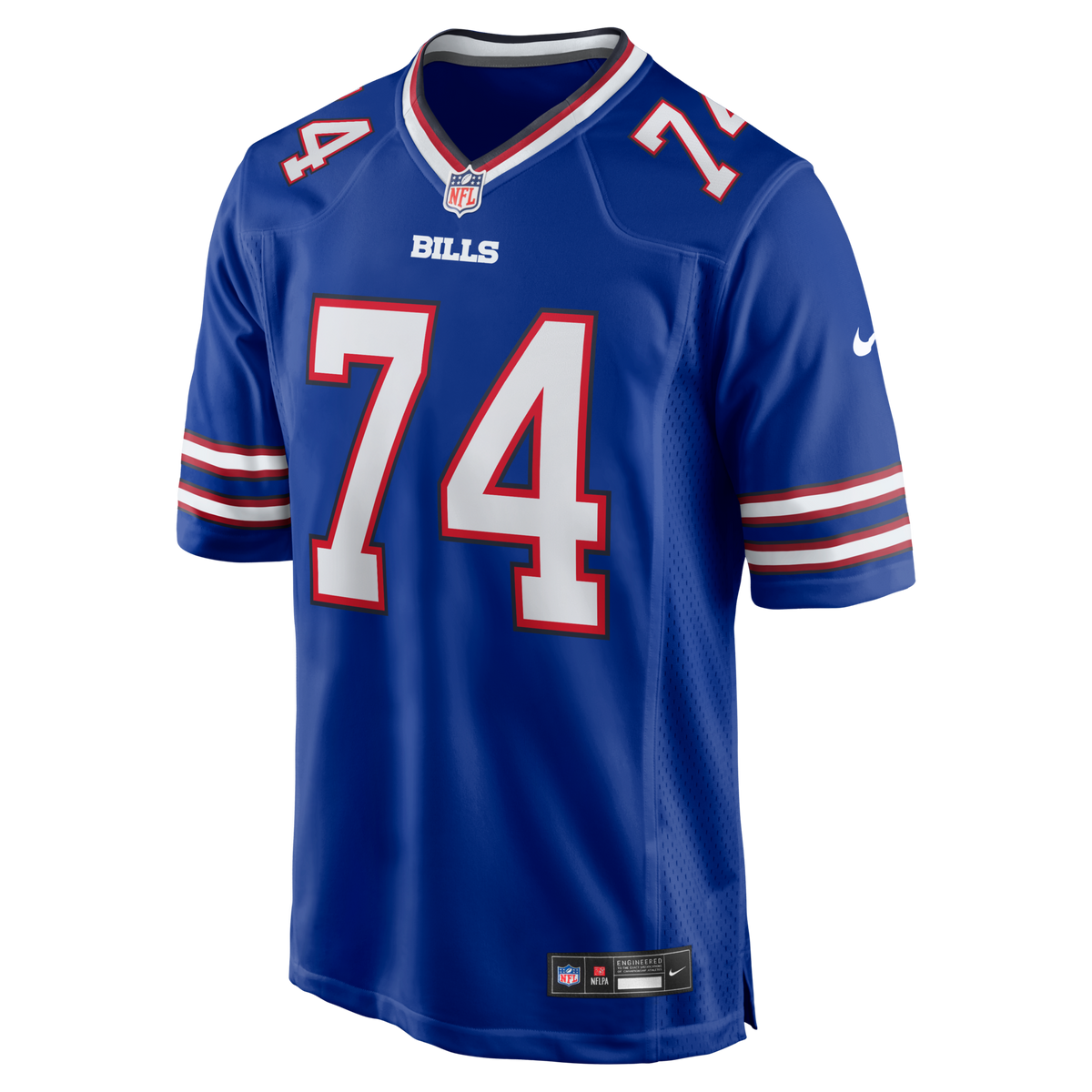 Buffalo Bills Ryan Van Demark Royal Game Player Jersey