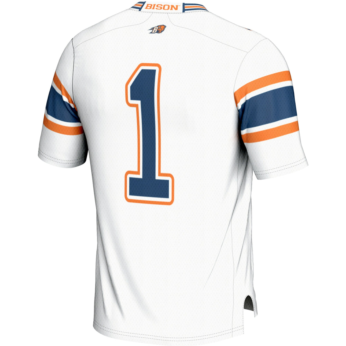 #1 Bucknell Bison GameDay Greats Endzone Football Jersey - White