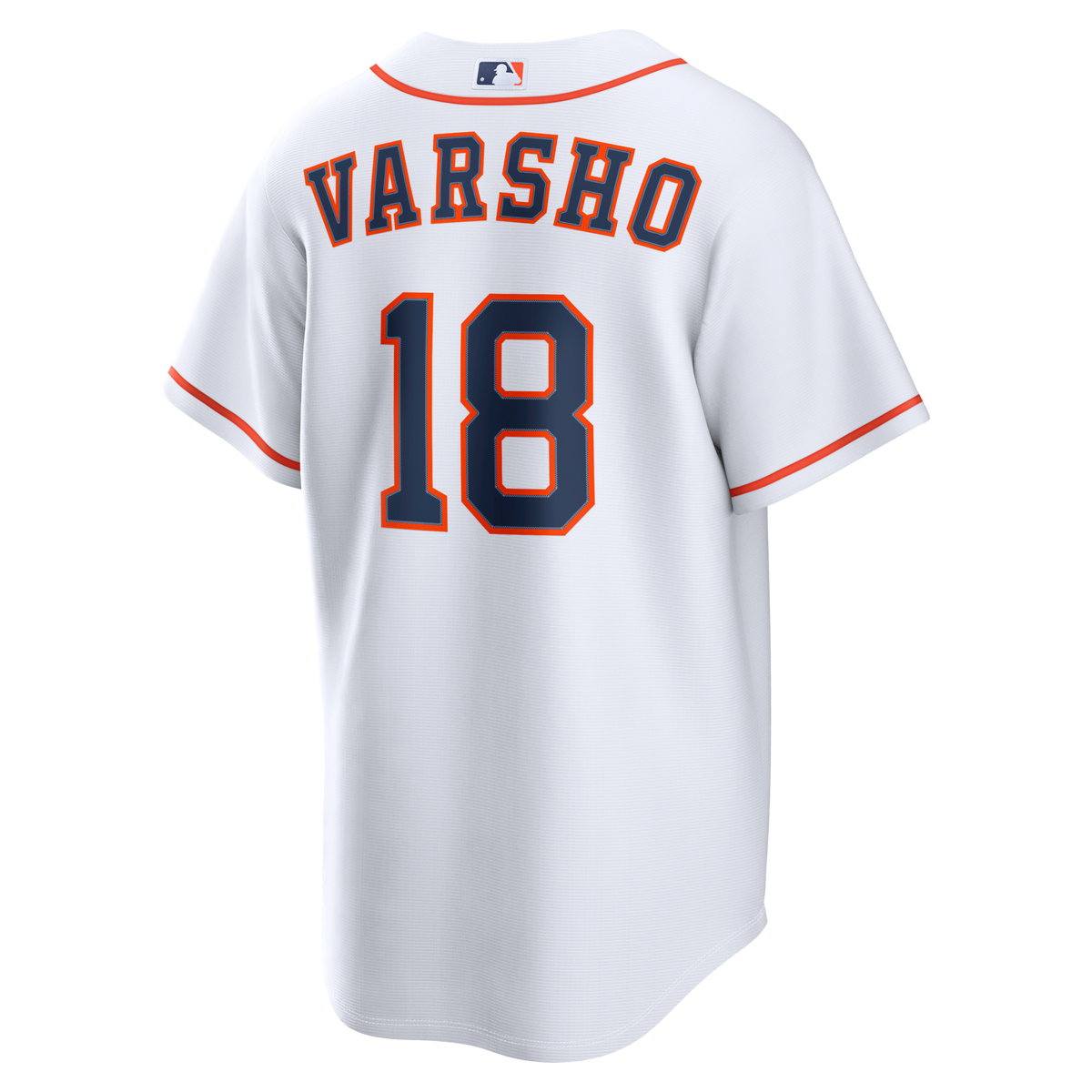 Houston Astros Daulton Varsho White Home Replica Jersey