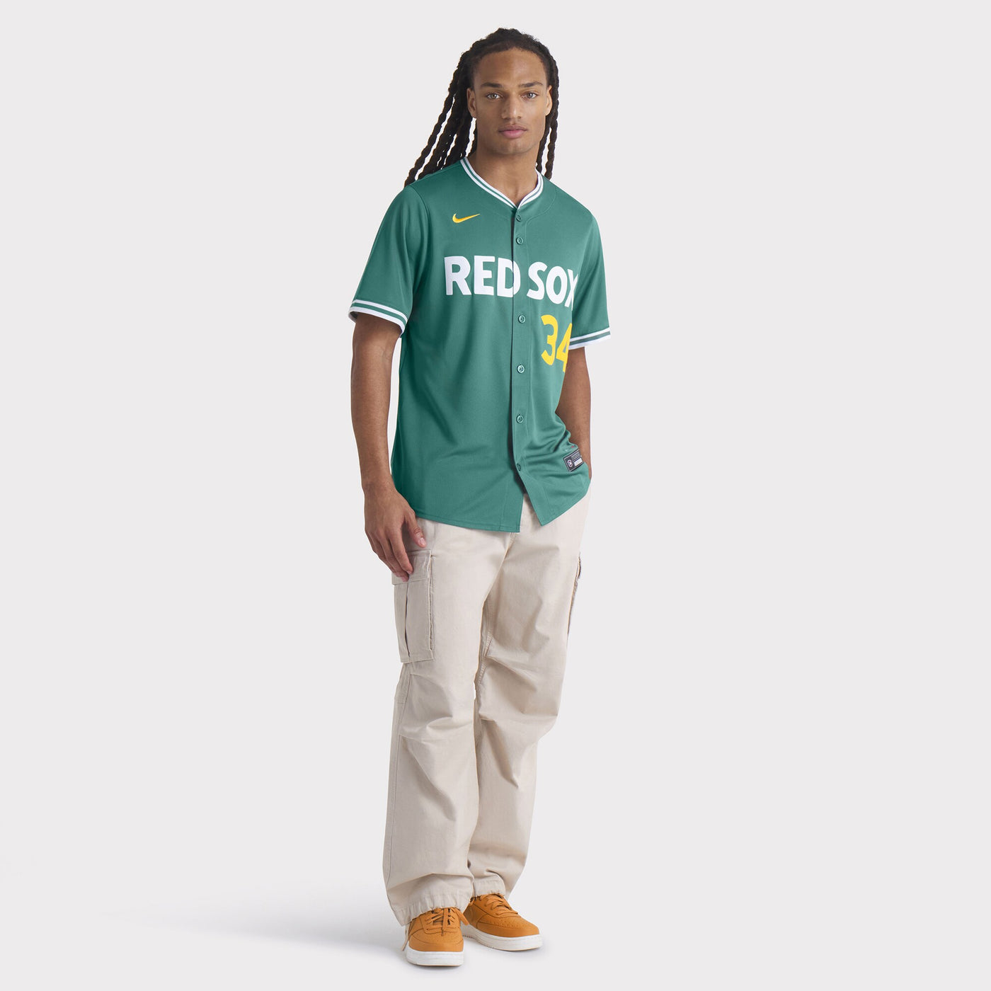 Boston Red Sox David Ortiz Nike Green 2025 City Connect Limited Retired Player Jersey