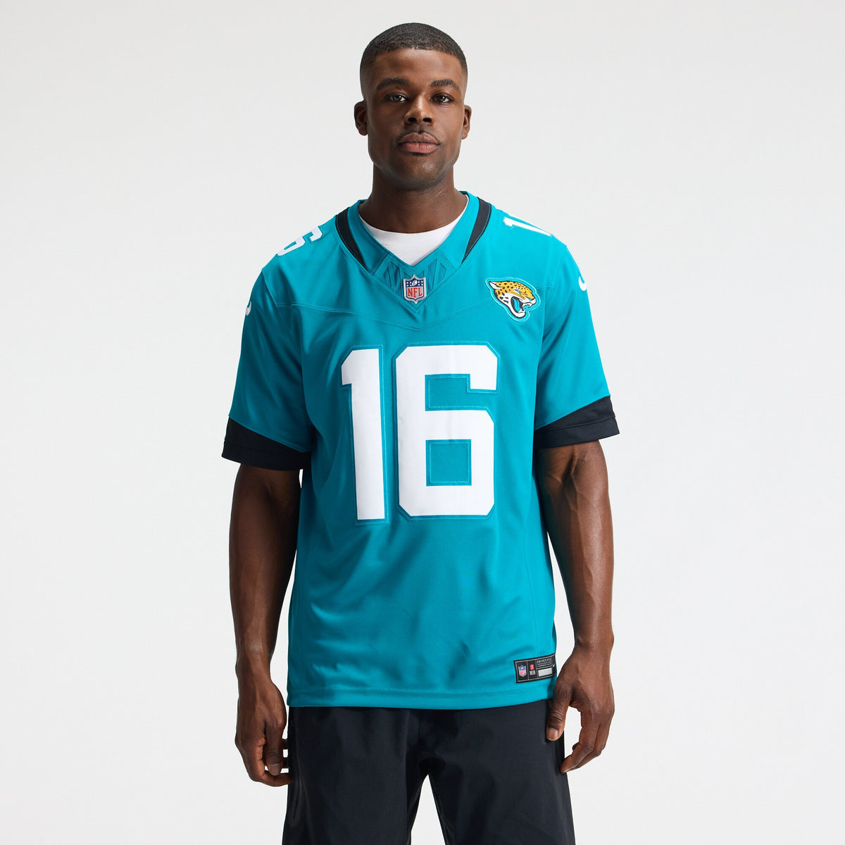 Jacksonville Jaguars Trevor Lawrence Teal Team Vapor F.U.S.E. Stitched Limited Jersey