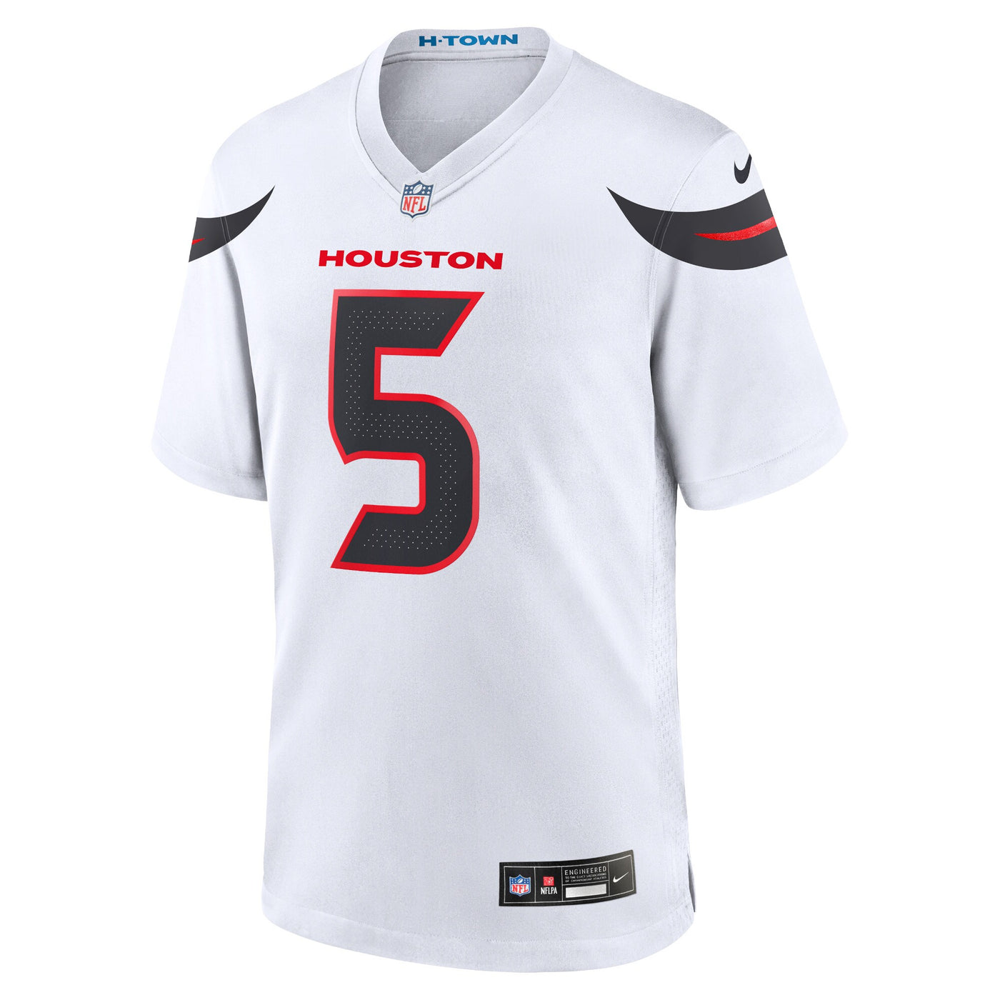 Houston Texans Jalen Pitre Nike White Game Jersey