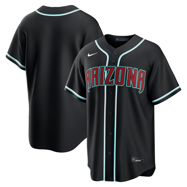 Arizona Diamondbacks Fashion Replica Black Out Jersey