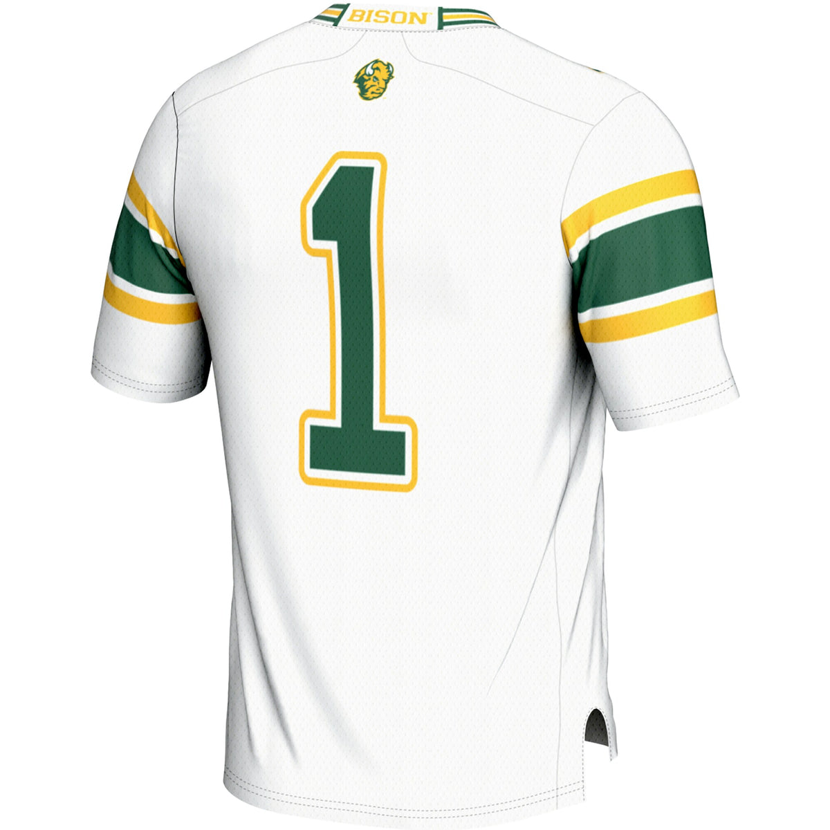 #1 NDSU Bison GameDay Greats Endzone Football Jersey - White