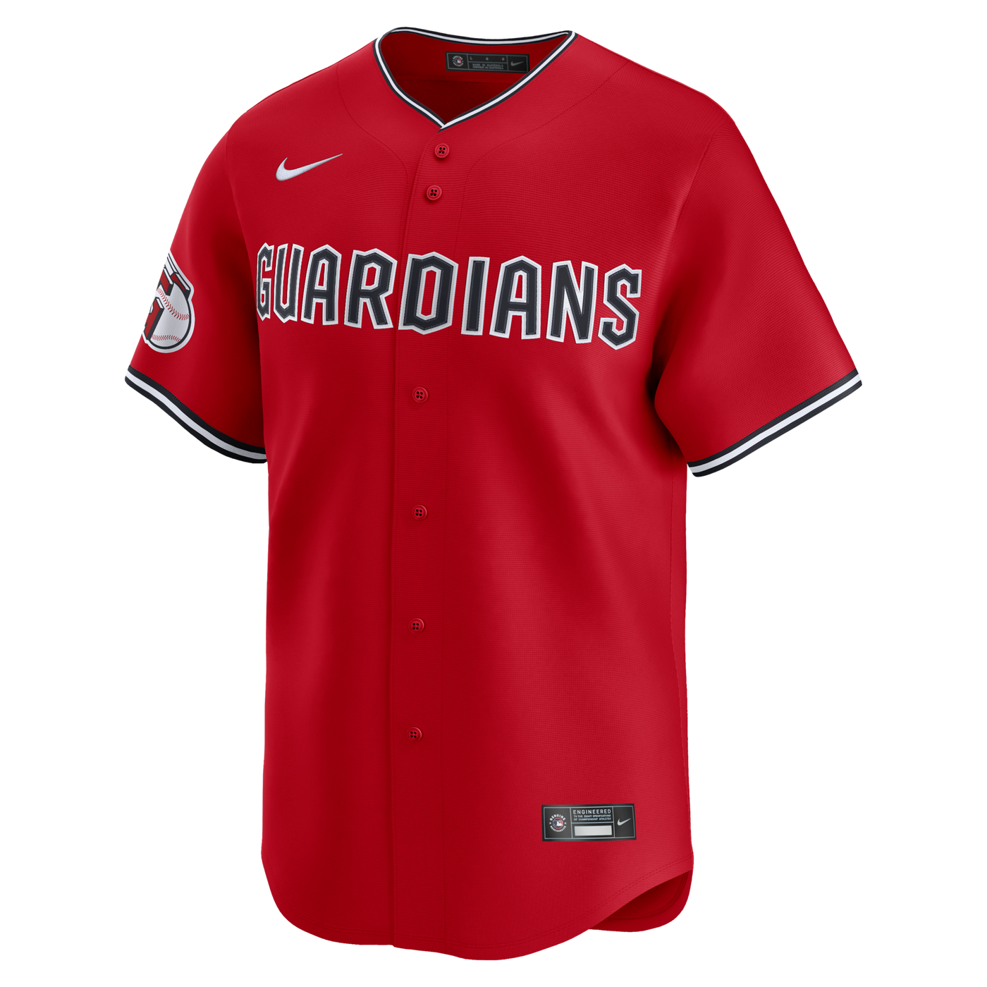 Cleveland Guardians Nike Red Alternate Limited Jersey