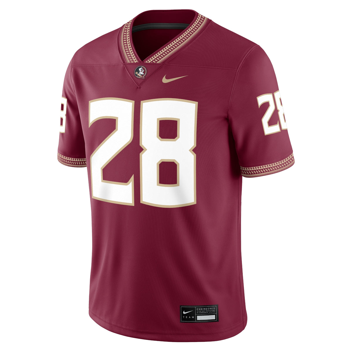 Warrick Dunn Florida State Seminoles Alumni Game Jersey - Garnet