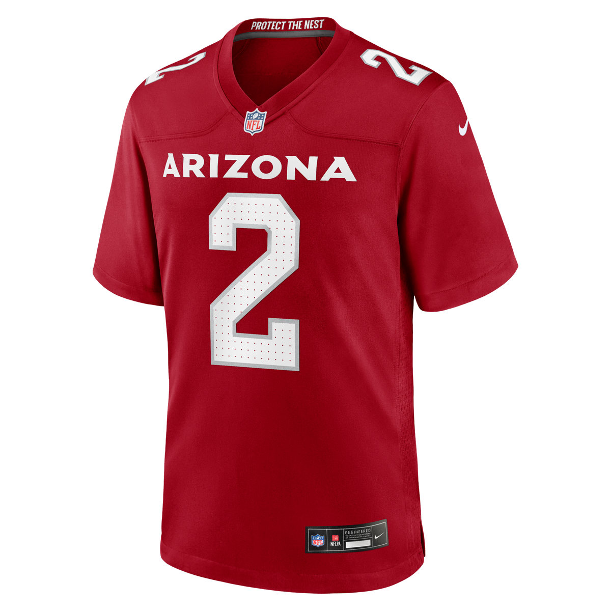 Arizona Cardinals Will Johnson Cardinal Team Game Jersey