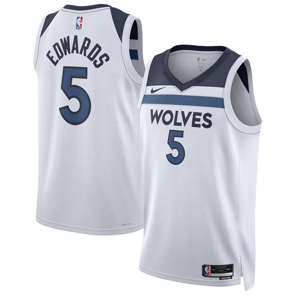 Minnesota Timberwolves Nike Swingman Jersey - Association Edition - Anthony Edwards