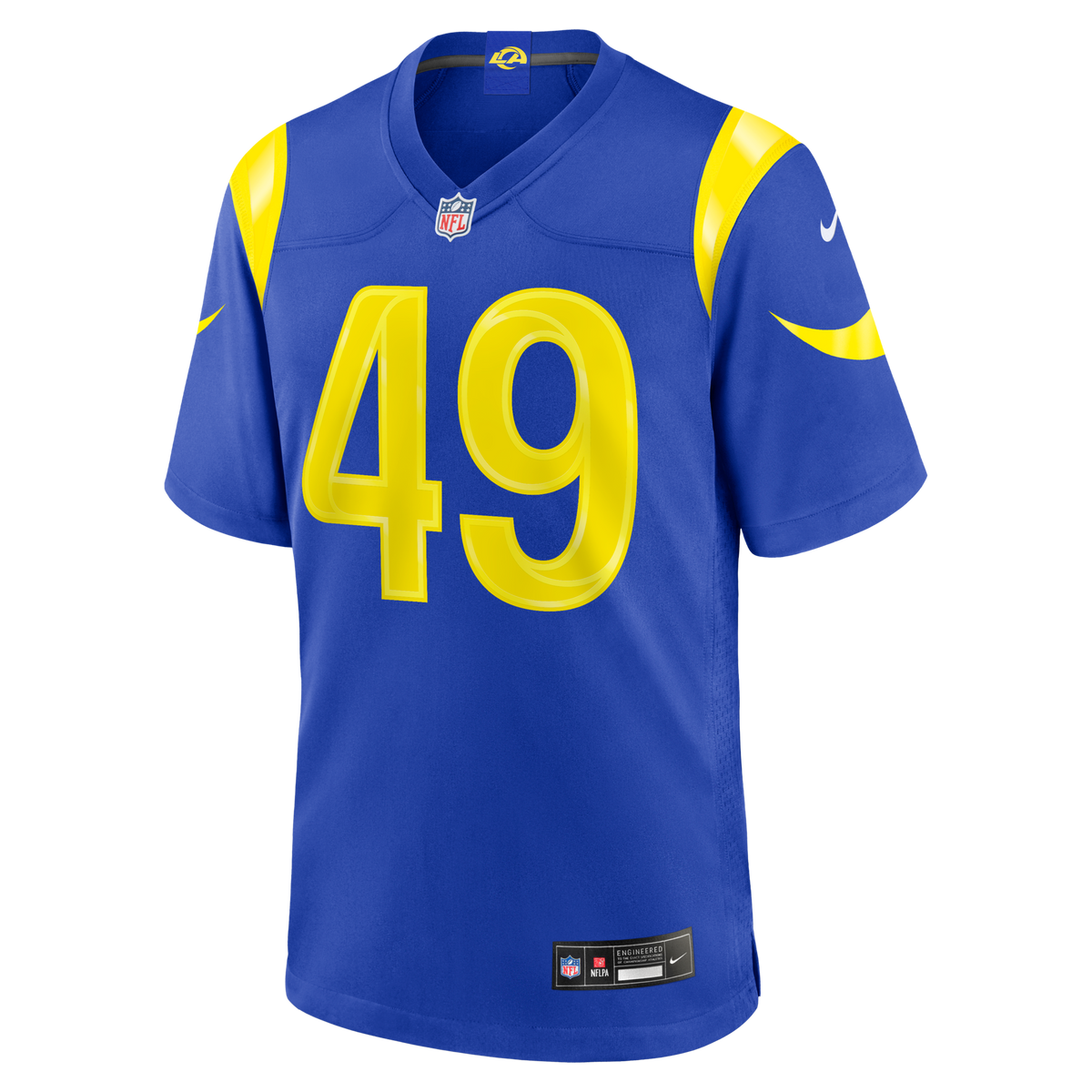 Los Angeles Rams Joe Cardona Royal Team Game Jersey
