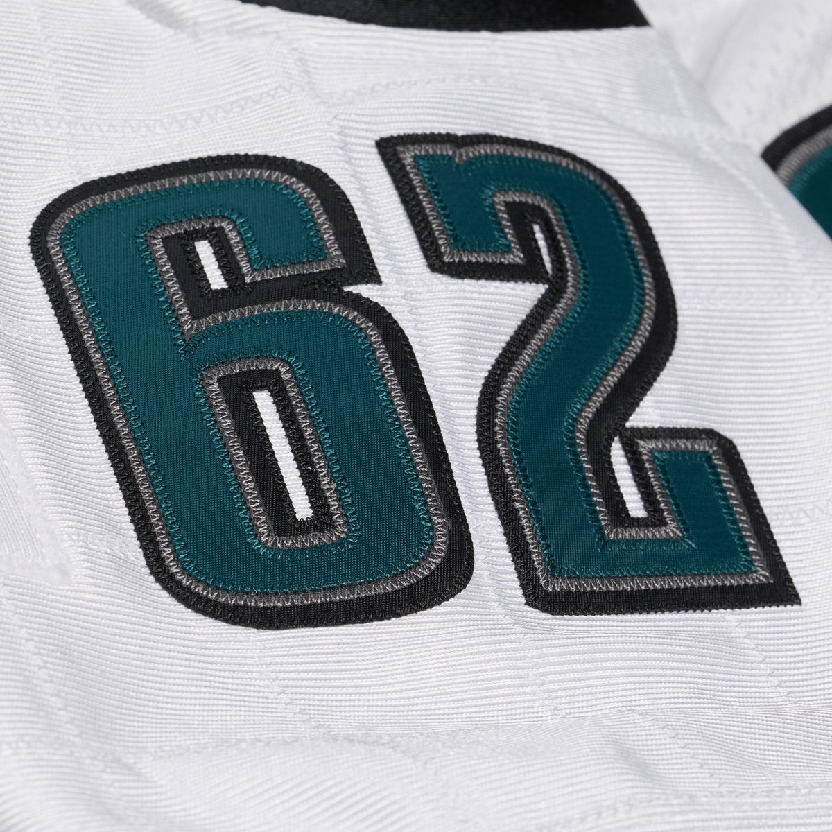 Philadelphia Eagles Jason Kelce Mitchell & Ness White 2011 Authentic Throwback Jersey