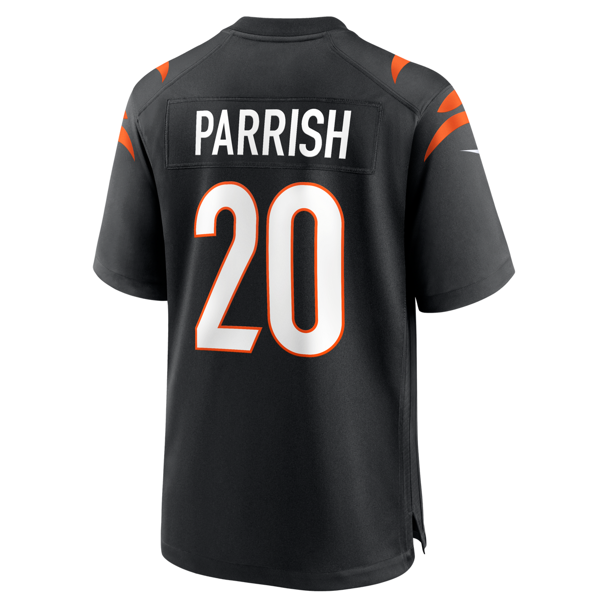 Cincinnati Bengals Lemar Parrish Black Team Retired Game Jersey