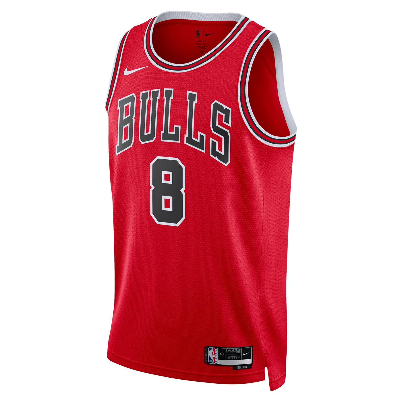 Chicago Bulls Nike Icon Edition Swingman Jersey - Red - Yuki Kawamura