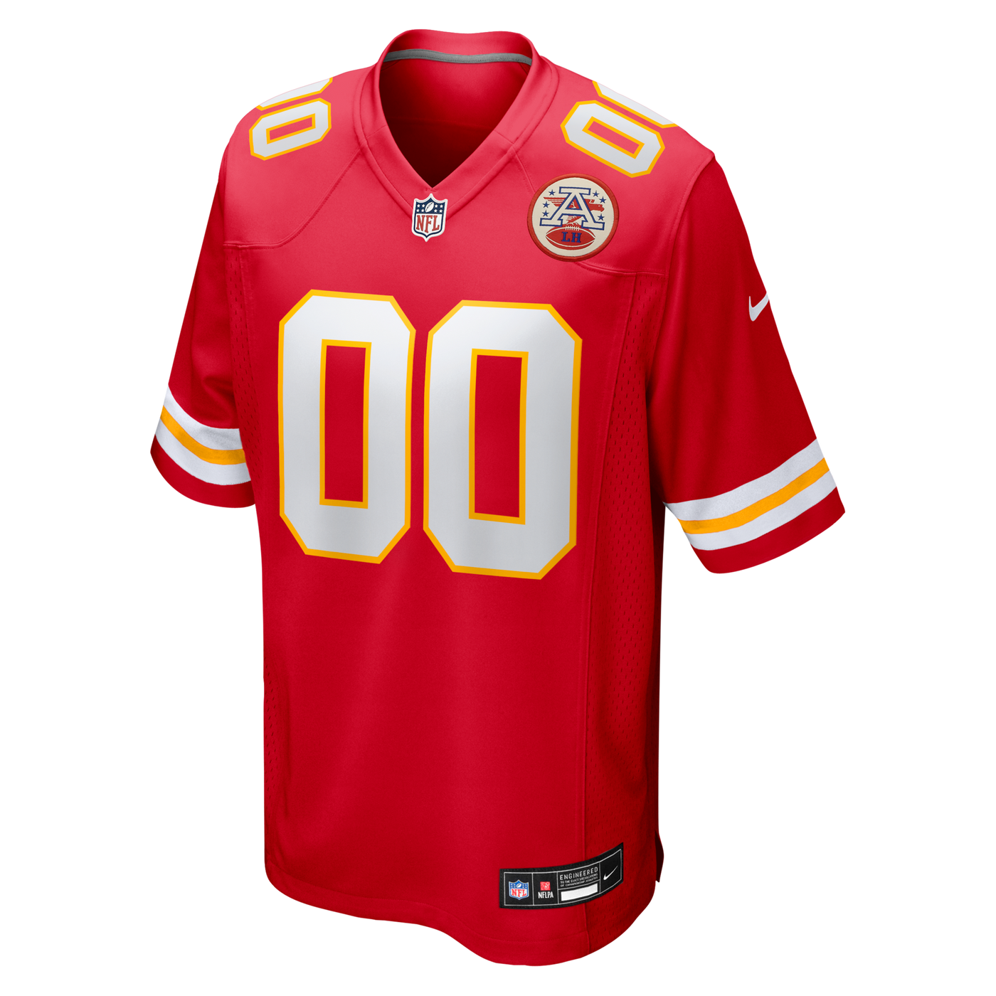Kansas City Chiefs Nike Red Custom Game Jersey