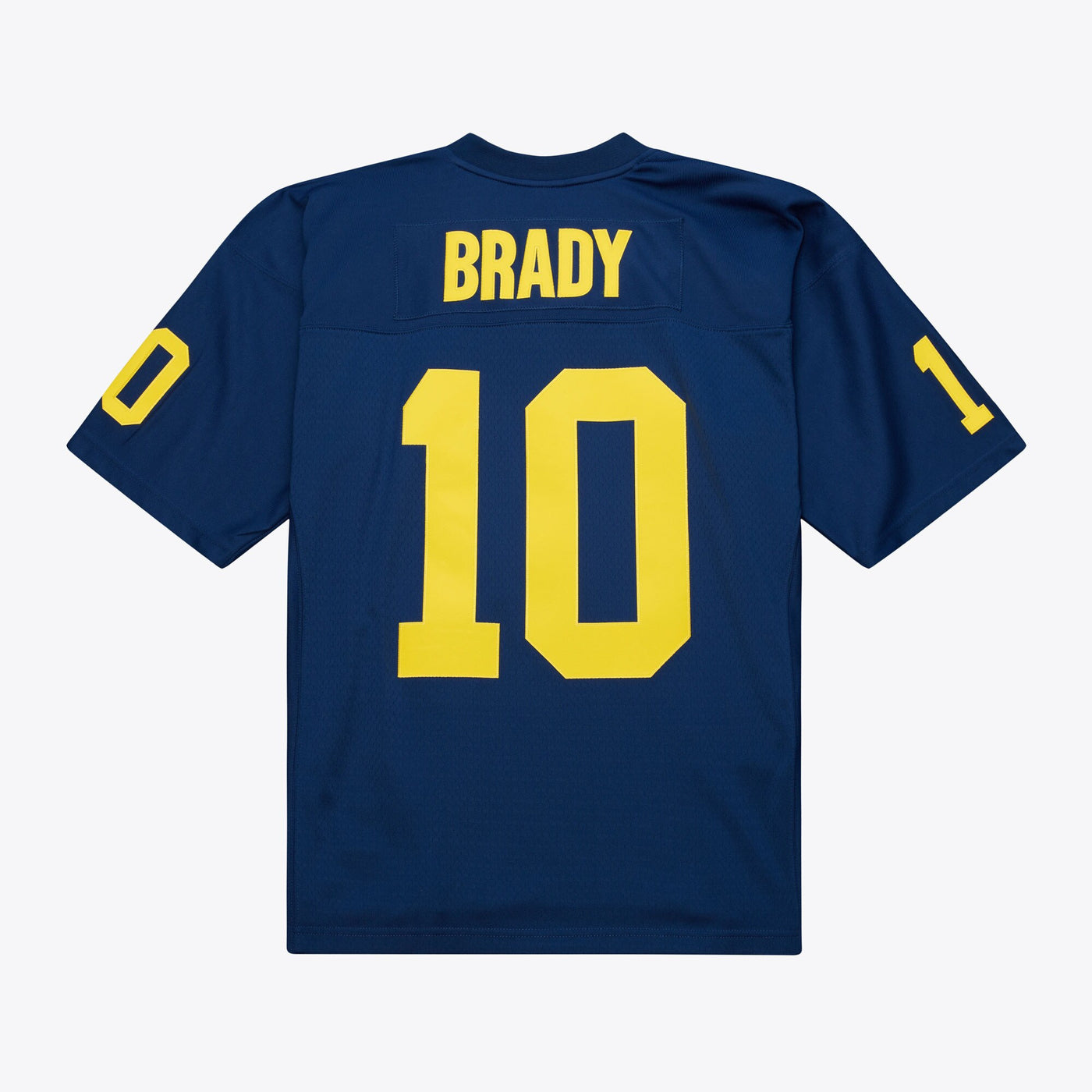 Mitchell & Ness Tom Brady Navy Michigan Wolverines 1999 College Vault Jersey