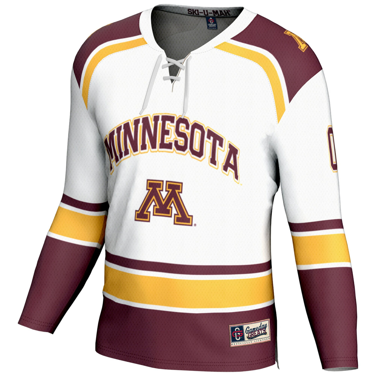 Minnesota Golden Gophers GameDay Greats NIL Pick-A-Player Hockey Jersey - White