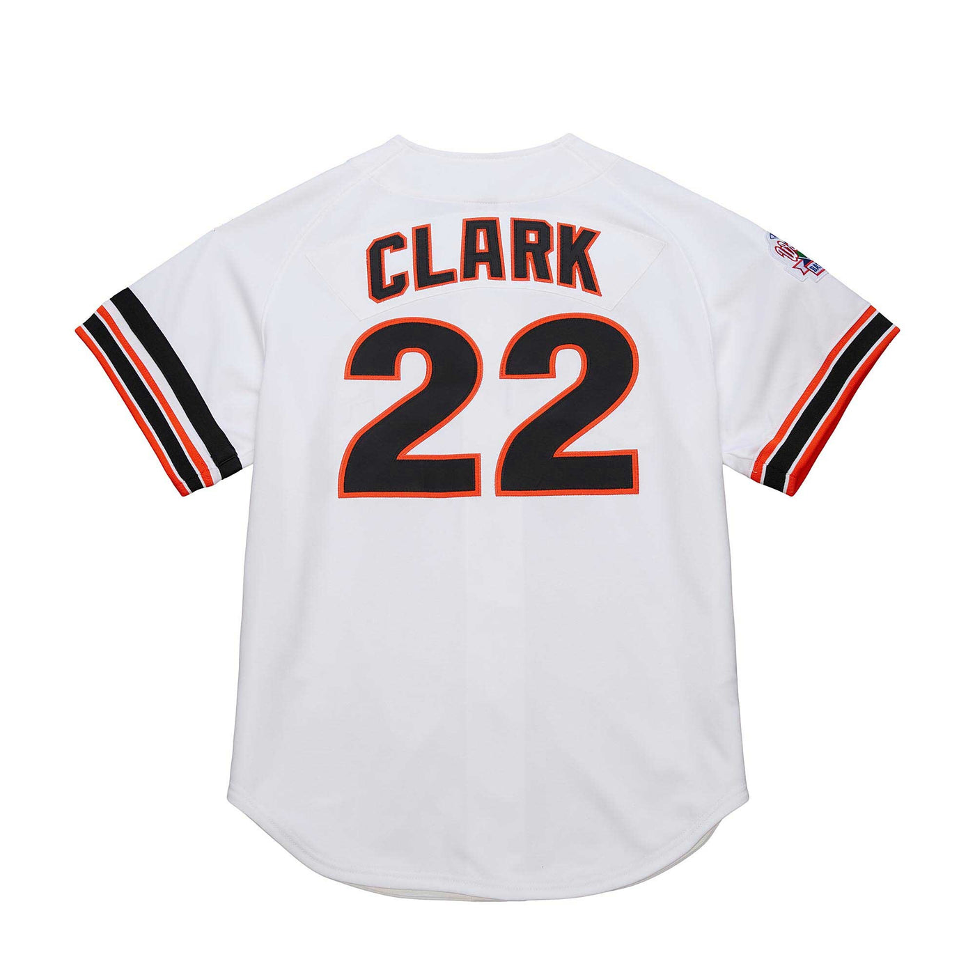 San Francisco Giants Will Clark Mitchell & Ness White Cooperstown Collection 1989 Authentic Jersey