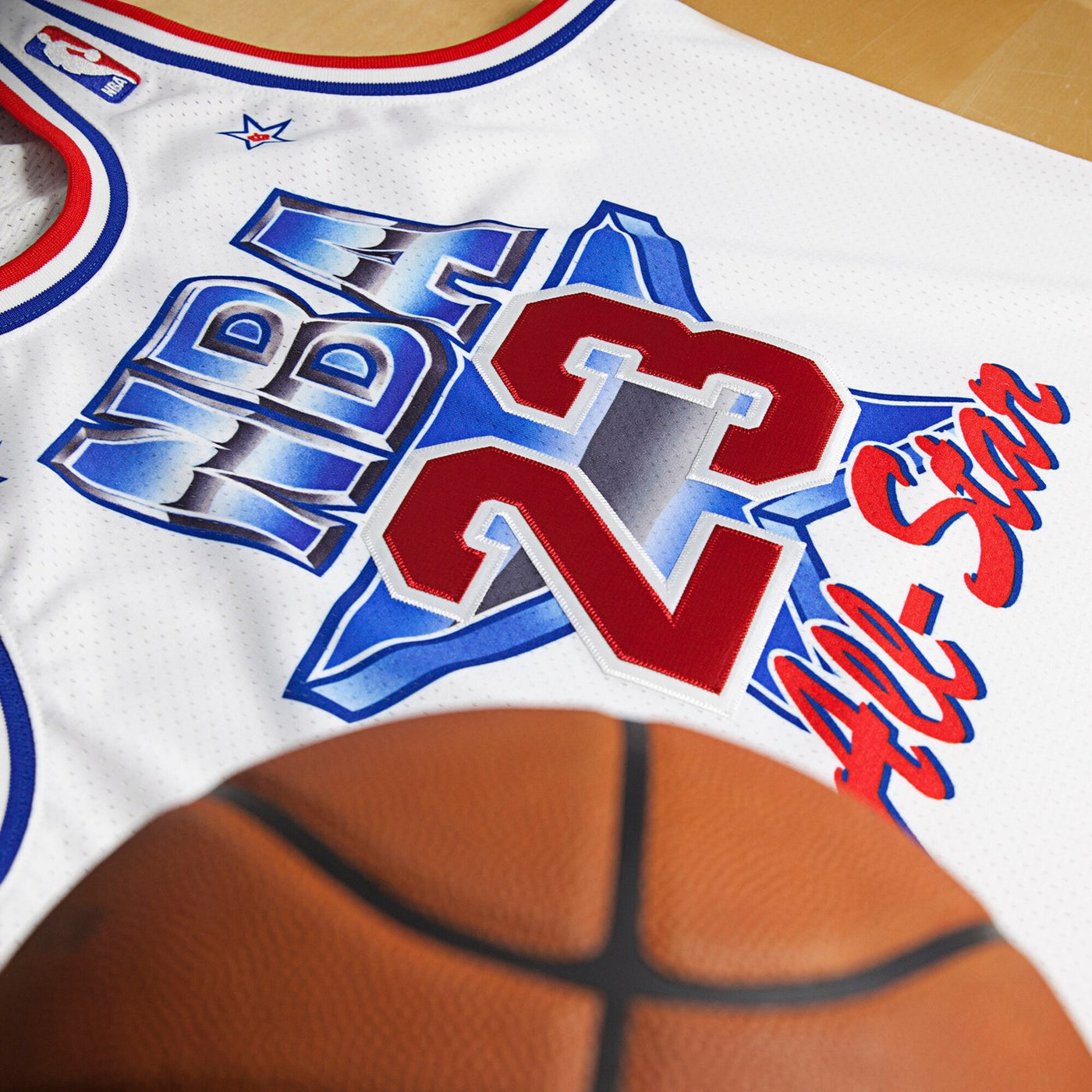 NBA All-Star East Michael Jordan 1991 Authentic Jersey by Mitchell & Ness - White -