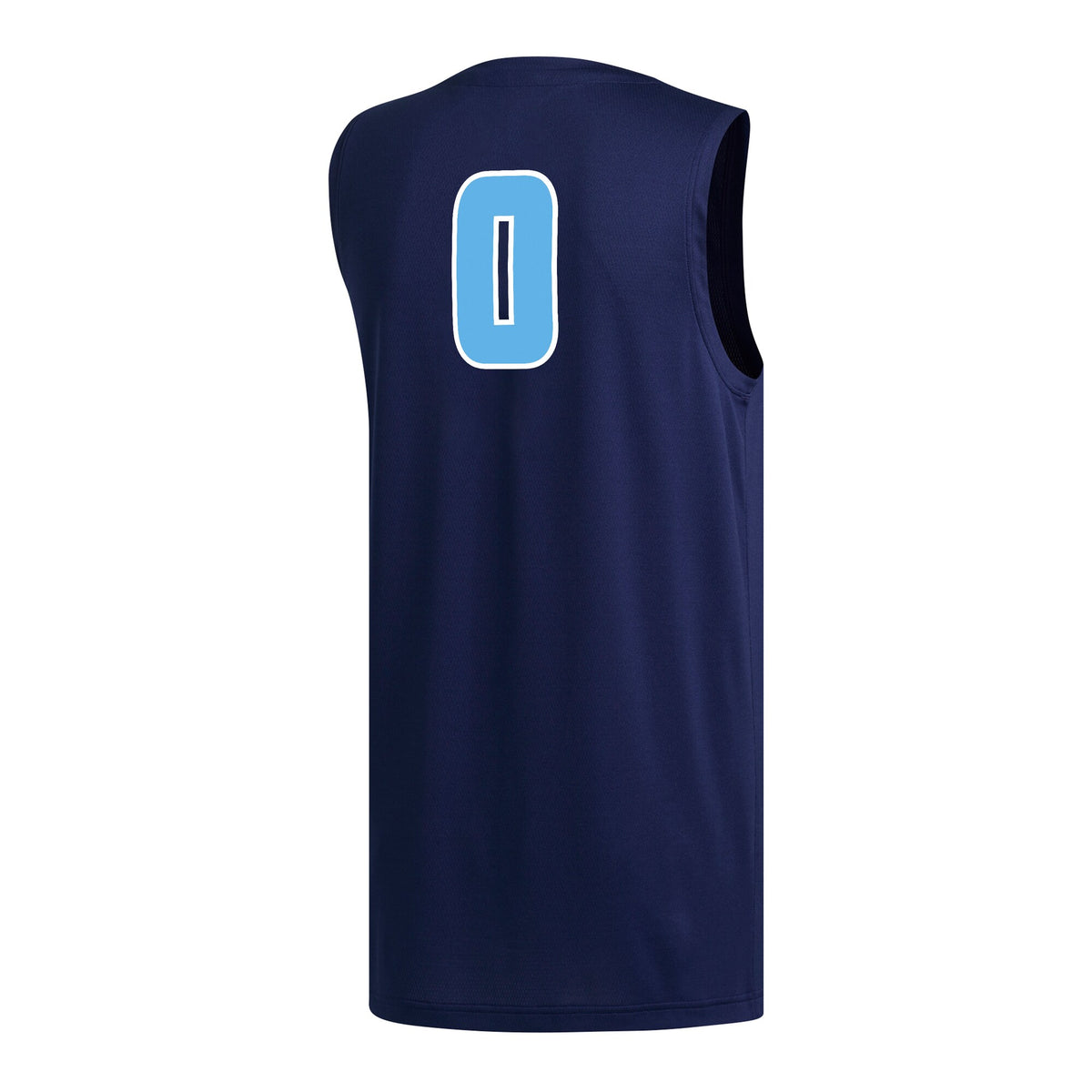 #0 Rhode Island Rams Replica Basketball Jersey - Navy