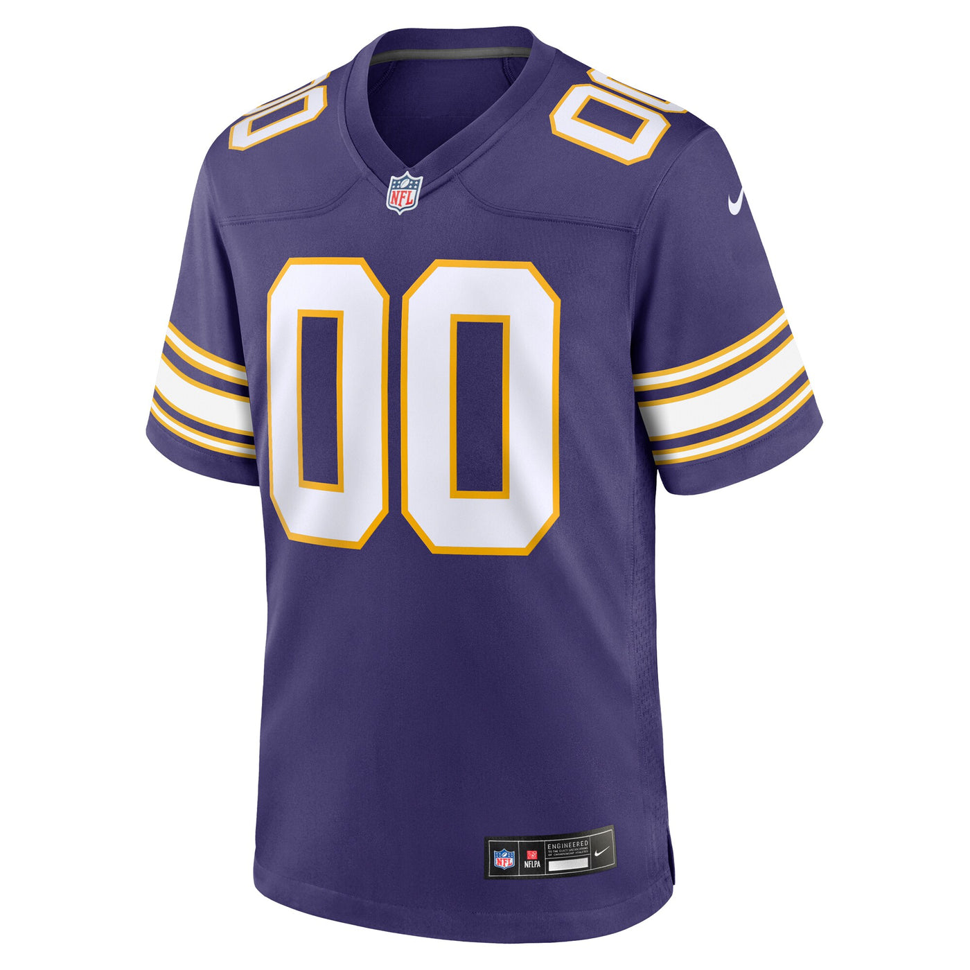 Minnesota Vikings Nike Purple Classic Custom Game Jersey