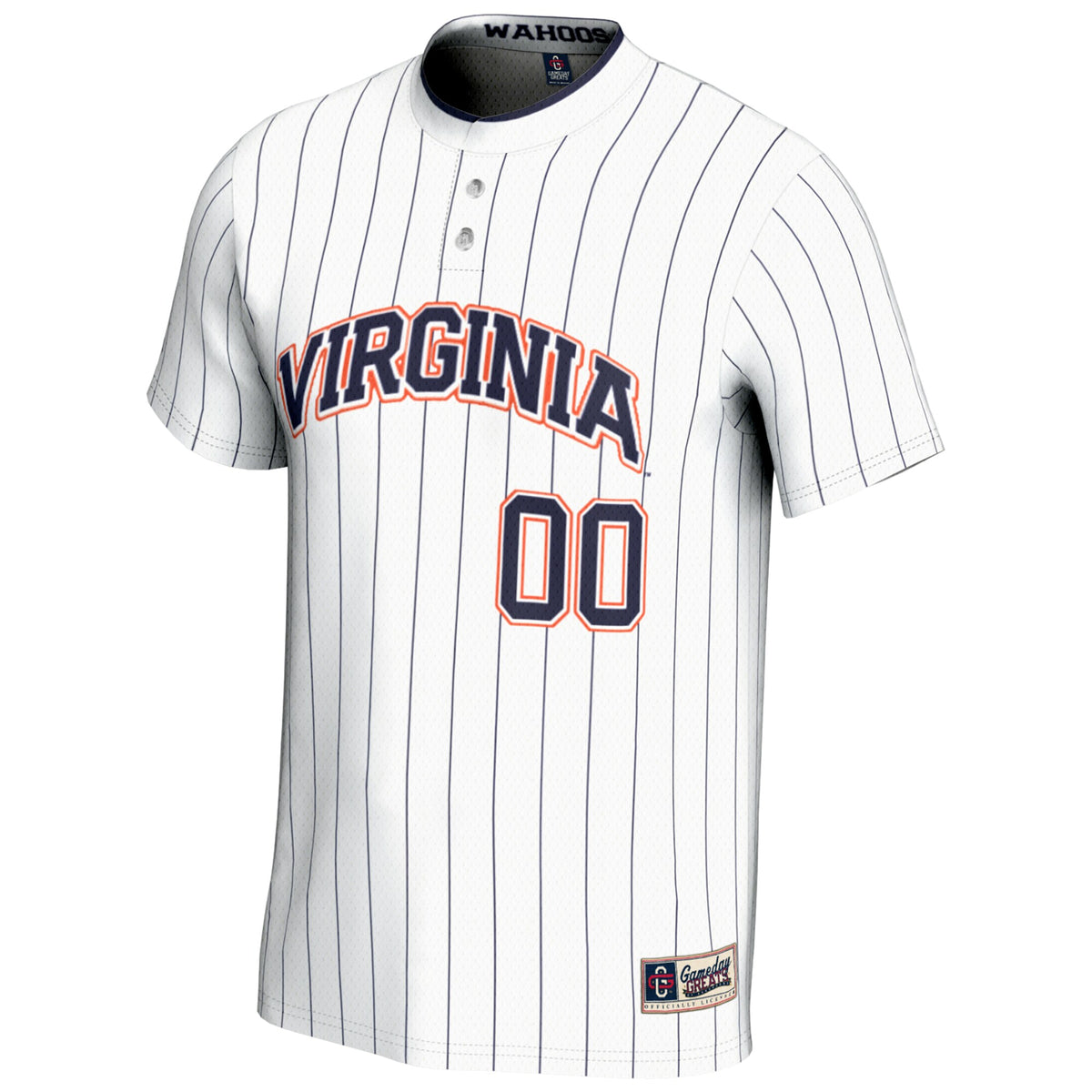Virginia Cavaliers GameDay Greats NIL Pick-A-Player Lightweight Softball Jersey - White
