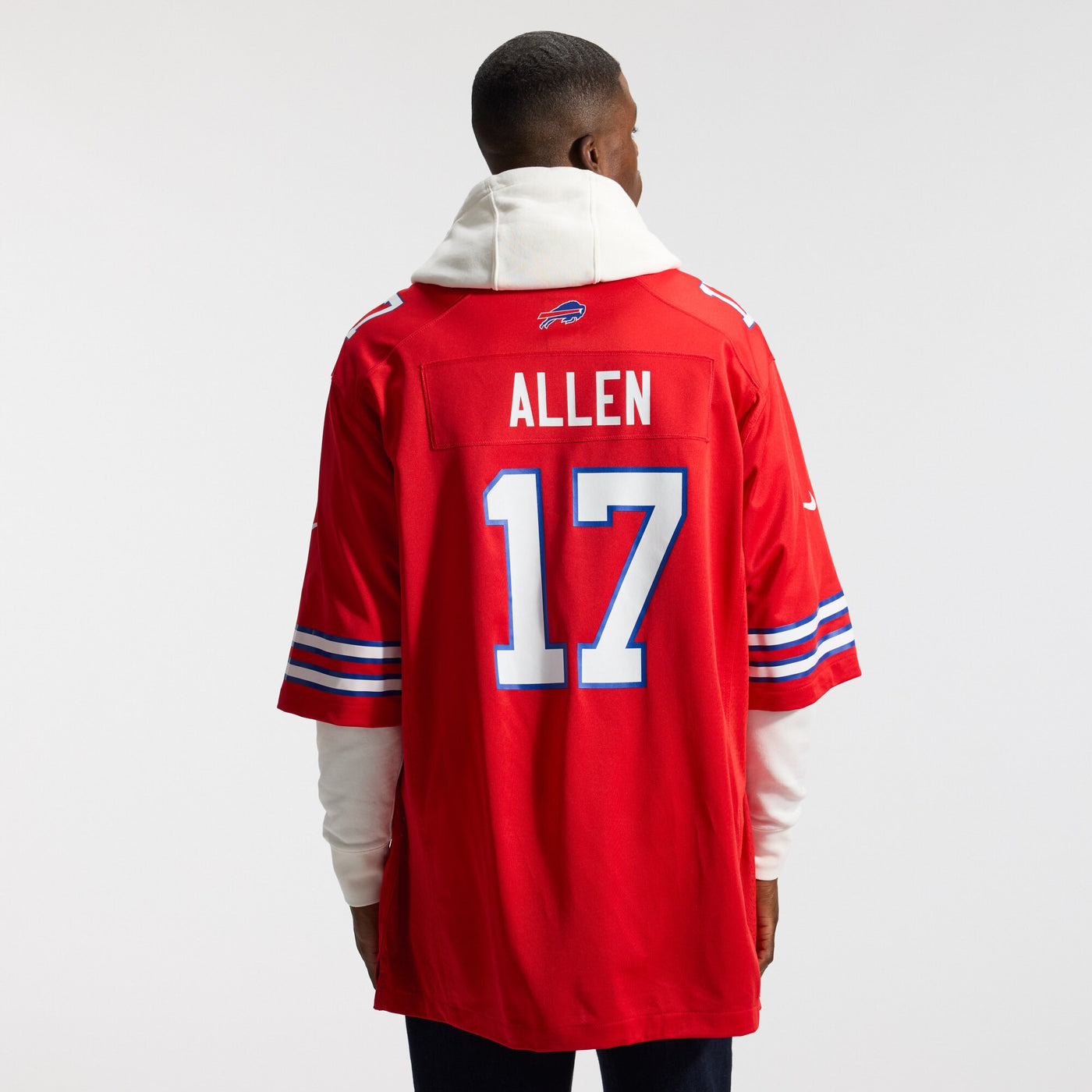 Buffalo Bills Josh Allen Nike Red Alternate Game Jersey