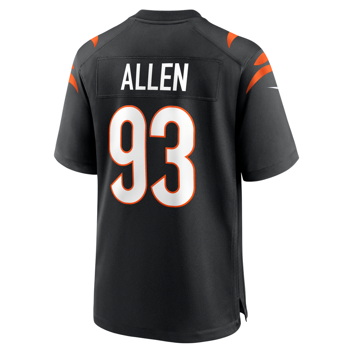 Cincinnati Bengals Jonathan Allen Black Team Game Jersey