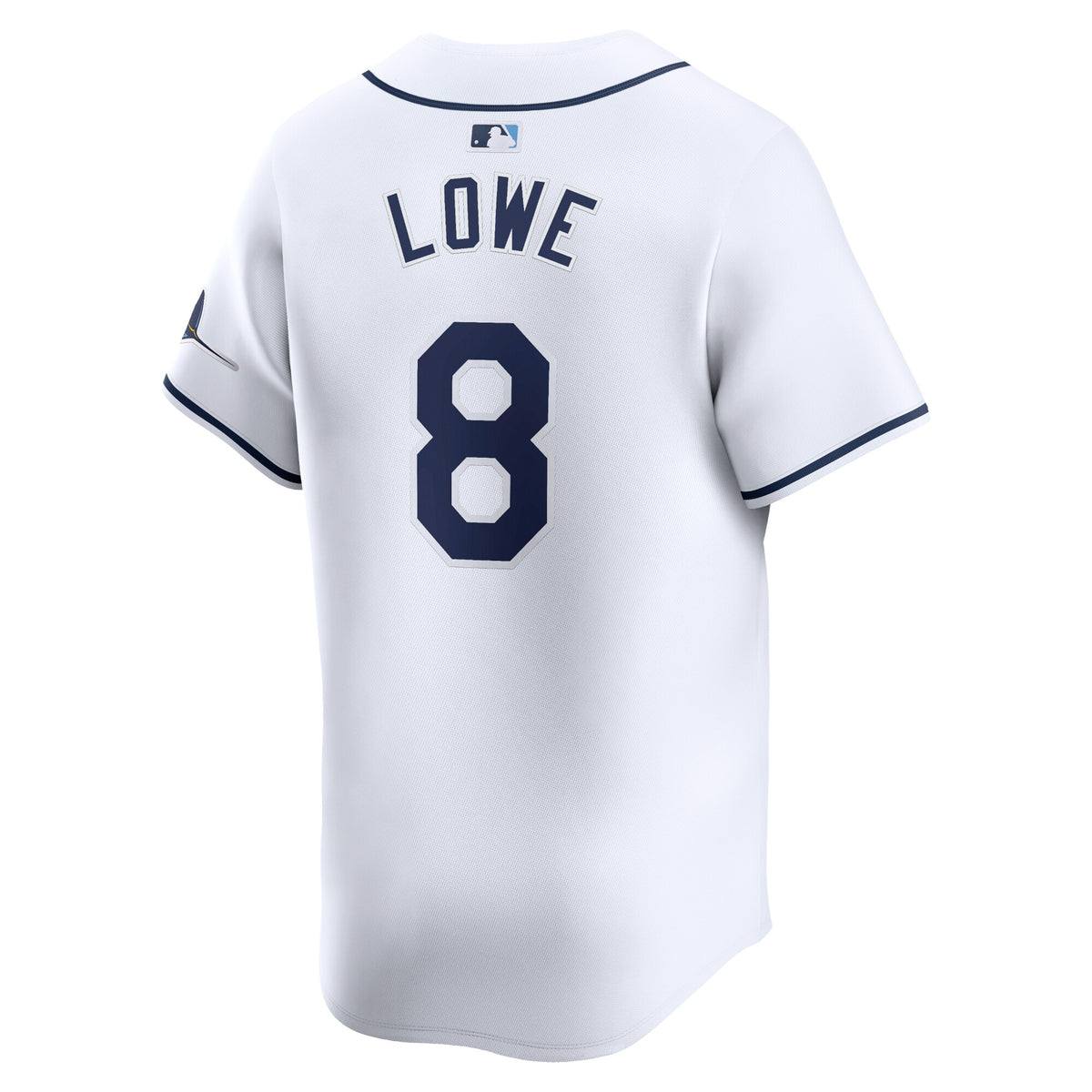 Tampa Bay Rays Brandon Lowe White Home Limited Player Jersey