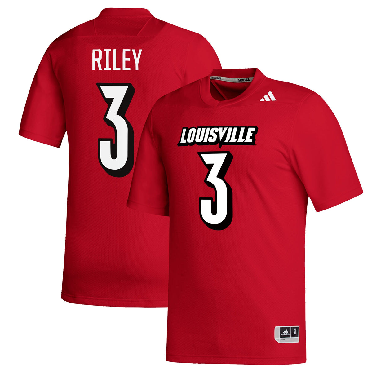 Quincy Riley Louisville Cardinals Replica Football Alumni Jersey - Red