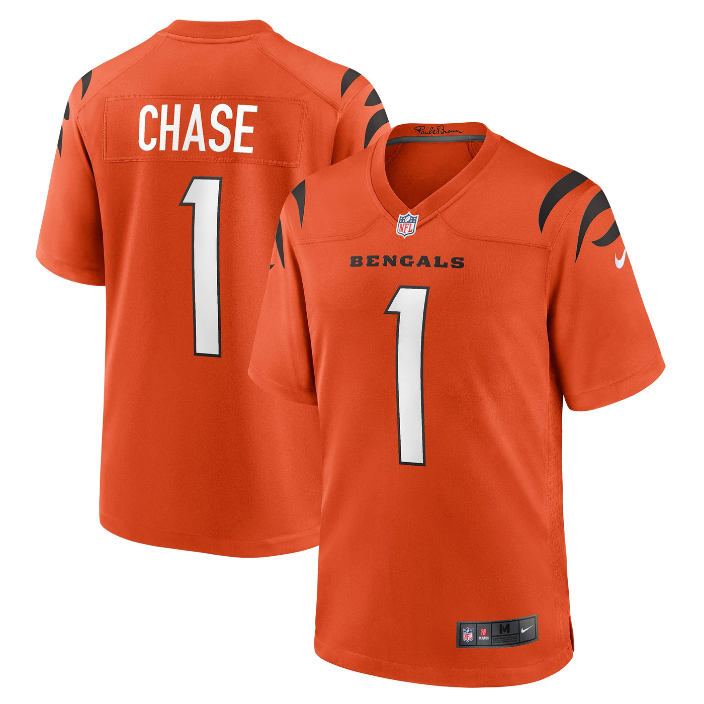 Cincinnati Bengals Ja'Marr Chase Nike Orange Alternate Game Jersey