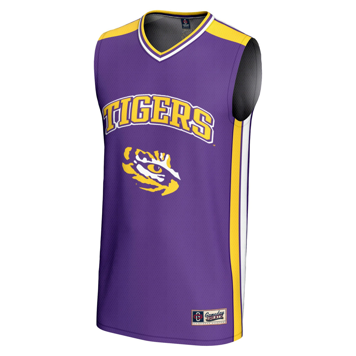 LSU Tigers GameDay Greats Spirit Basketball Jersey - Purple