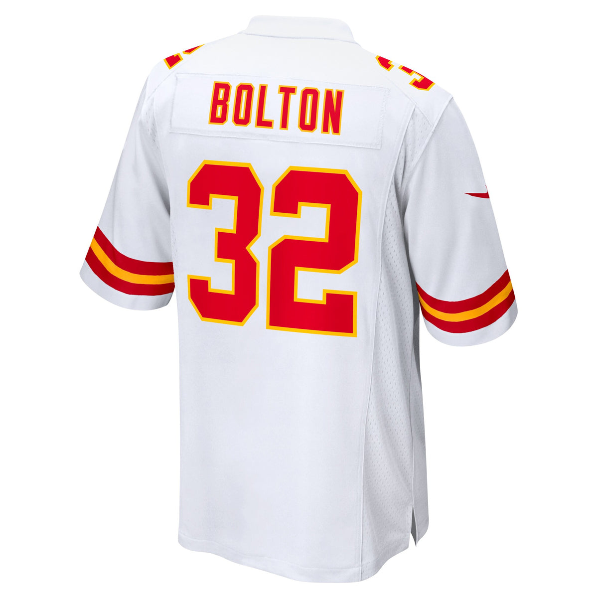 Kansas City Chiefs Nick Bolton White Away Game Player Jersey