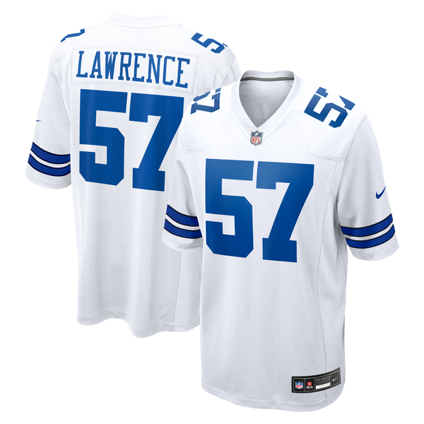 Dallas Cowboys Malachi Lawrence Nike White Game Jersey