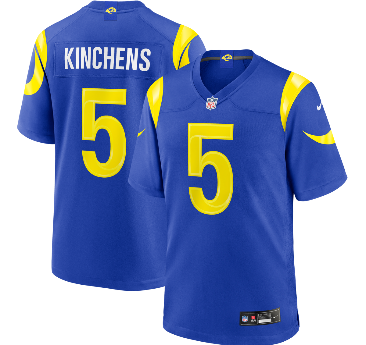 Los Angeles Rams Kamren Kinchens Royal Team Game Jersey