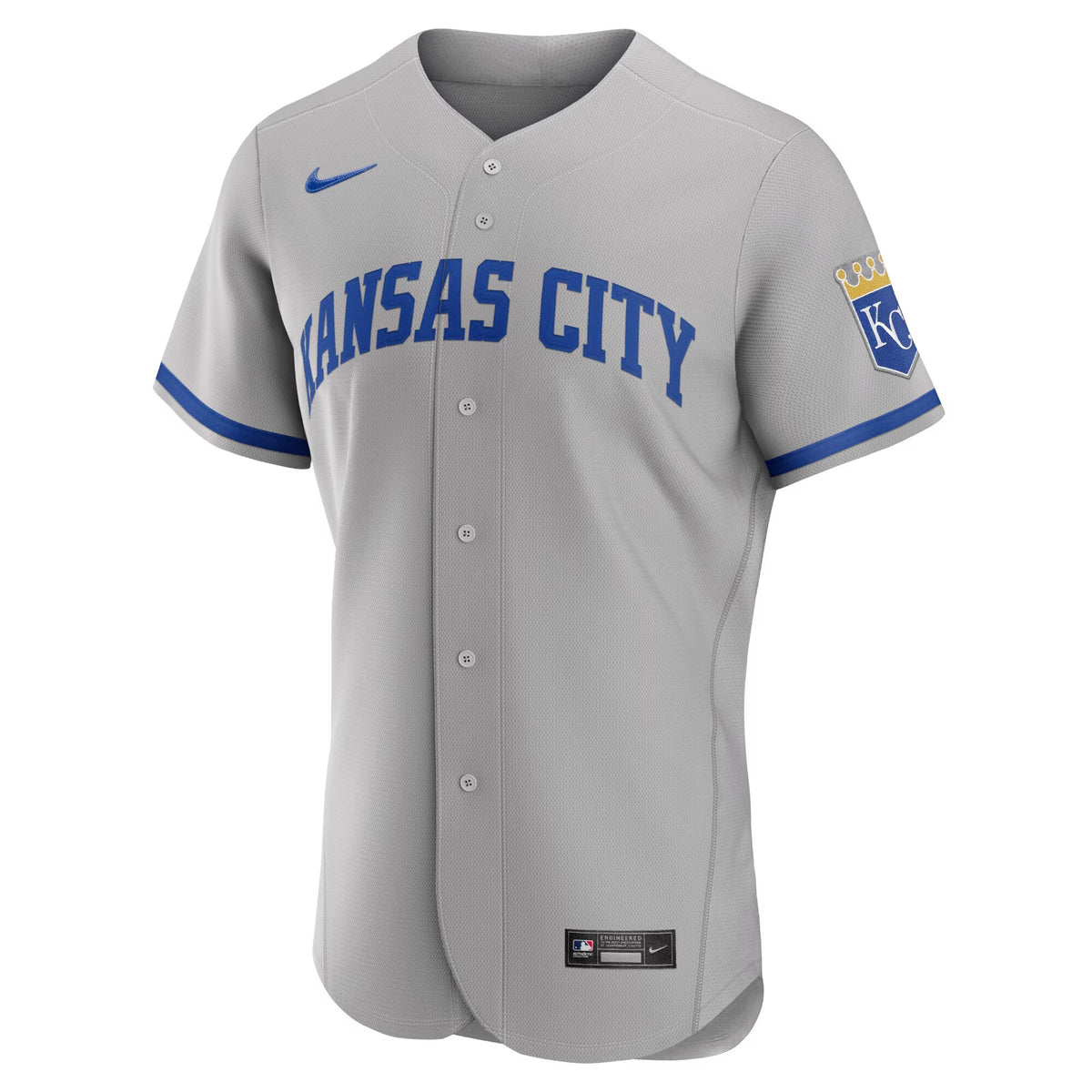 Kansas City Royals Gray 2022 Road Authentic Jersey