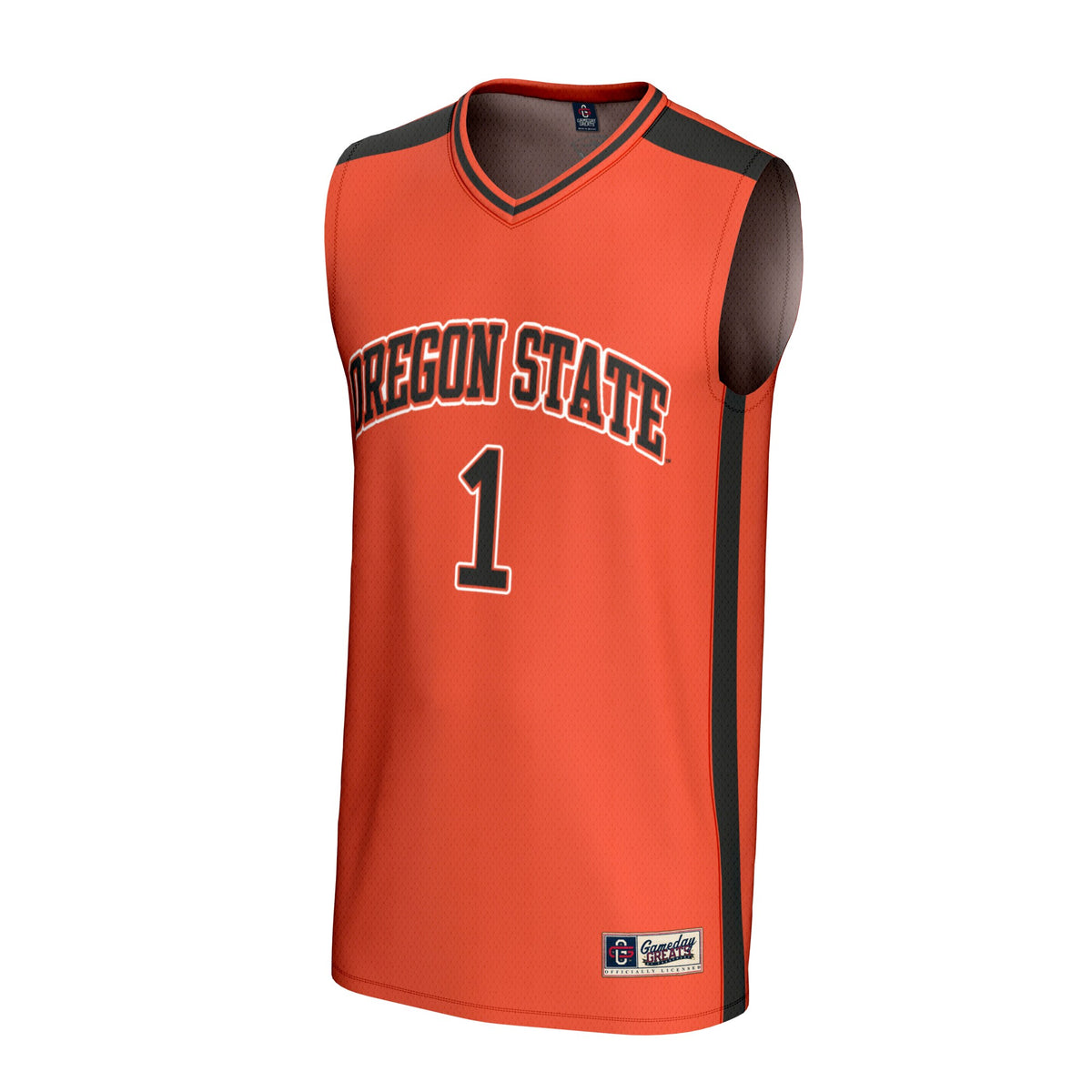 #1 Oregon State Beavers GameDay Greats Lightweight Collegiate Basketball Fashion Jersey - Orange