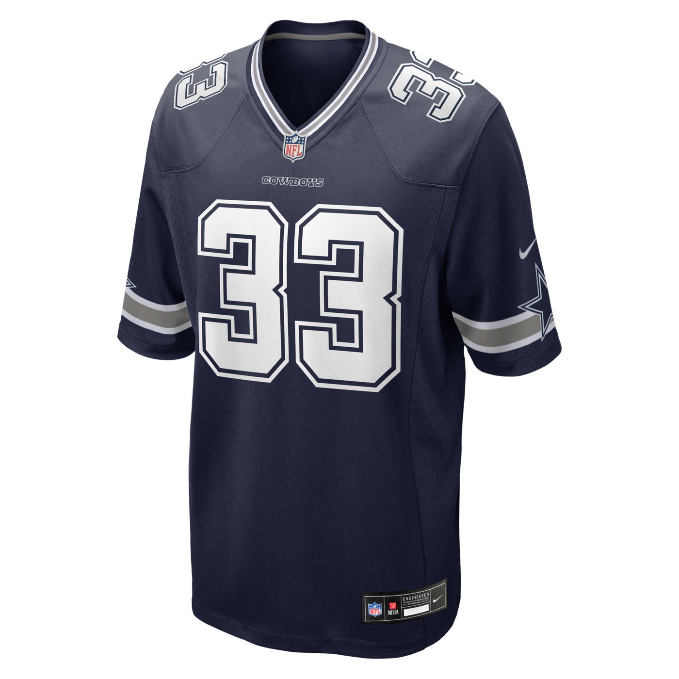 Dallas Cowboys Javonte Williams Nike Navy Team Game Jersey