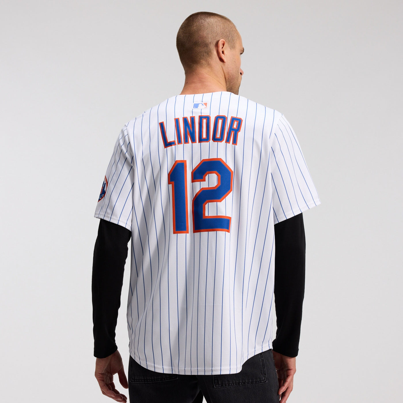 New York Mets Francisco Lindor Nike White Home Limited Jersey