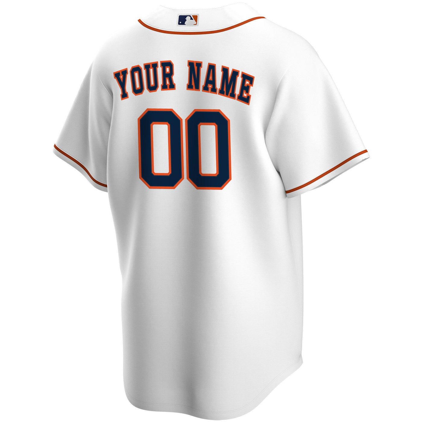 Houston Astros Nike White Home Replica Custom Jersey