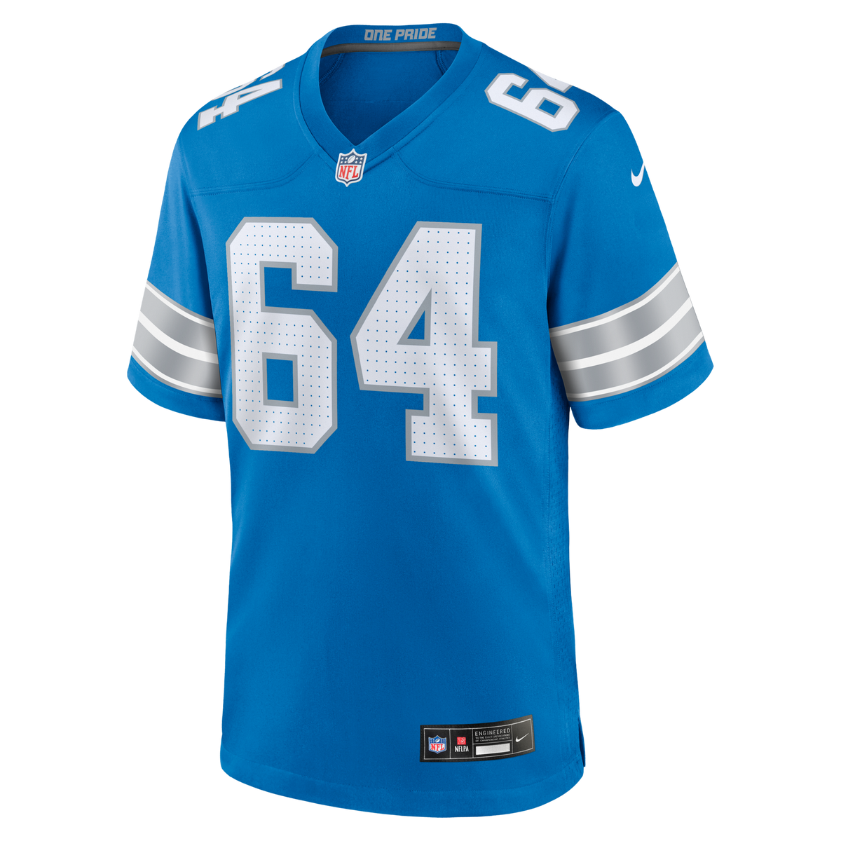 Detroit Lions Cade Mays Blue Team Game Jersey
