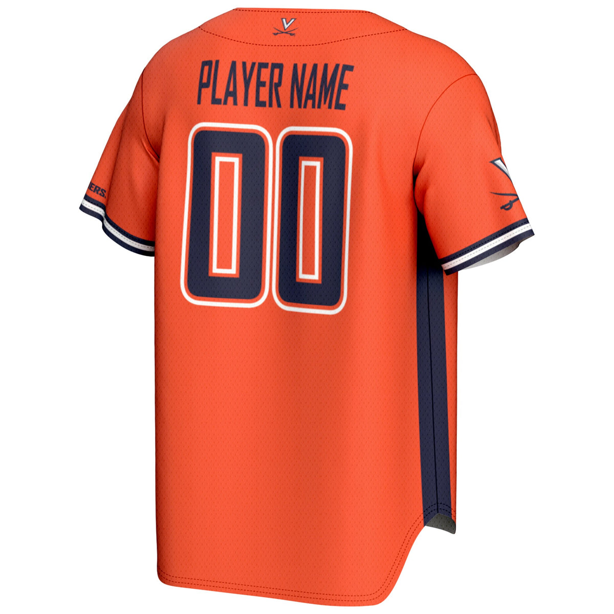 Virginia Cavaliers GameDay Greats NIL Pick-A-Player Lightweight Baseball Jersey - Orange