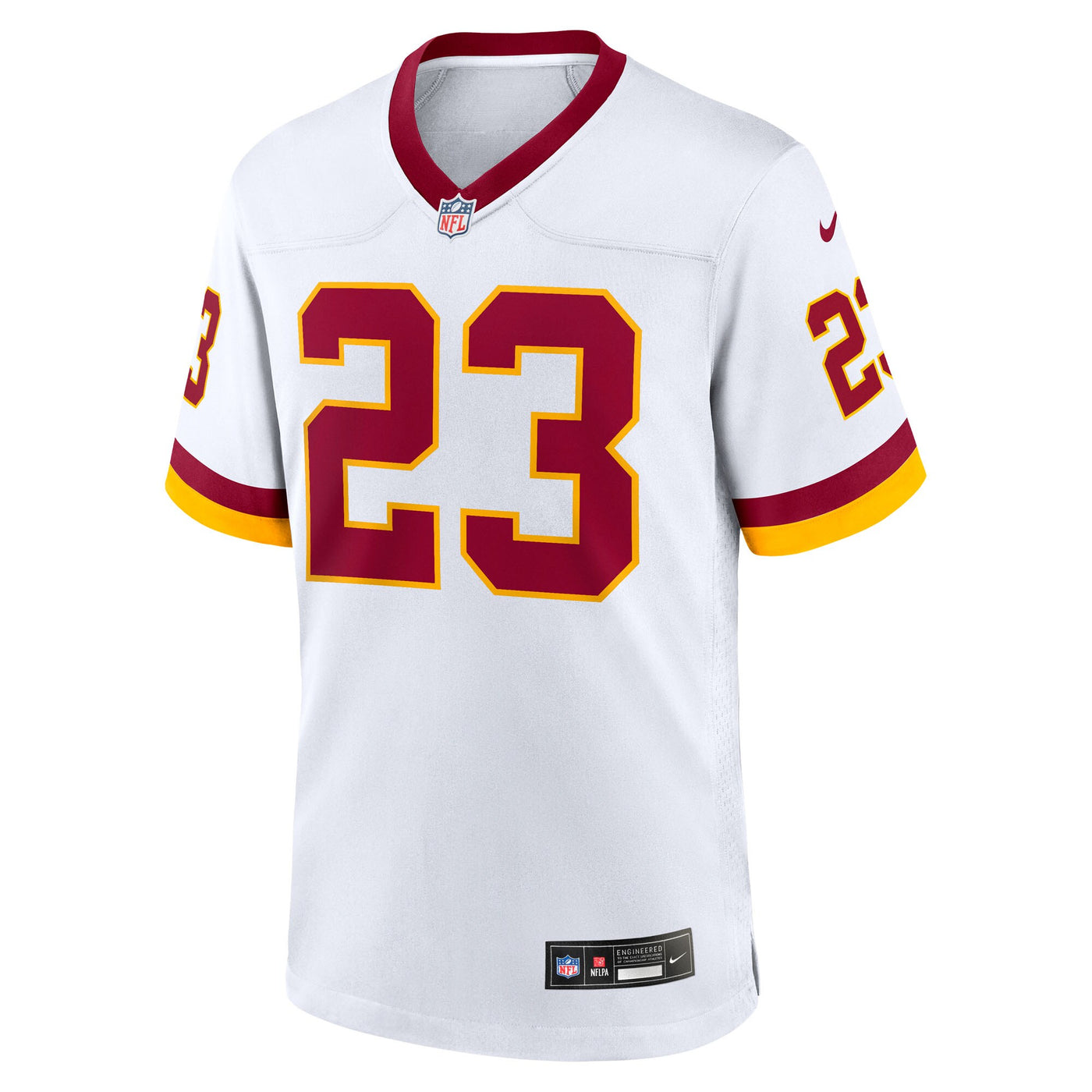 Washington Commanders Trey Amos Nike White Game Super Bowl Era Jersey