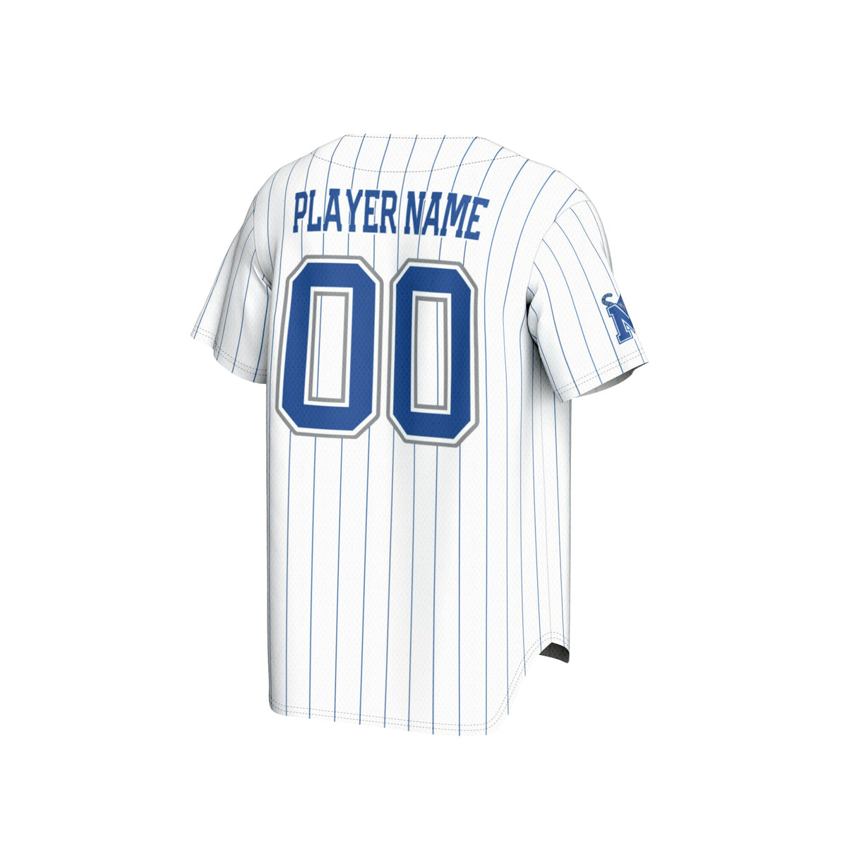 Memphis Tigers GameDay Greats Lightweight Collegiate Baseball Pinstripe NIL Pick-A-Player Fashion Jersey - White