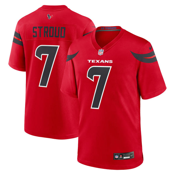 Houston Texans C.J. Stroud Nike Red Alternate Game Jersey
