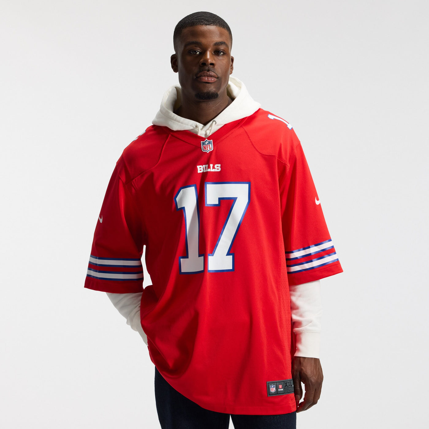 Buffalo Bills Josh Allen Nike Red Alternate Game Player Jersey