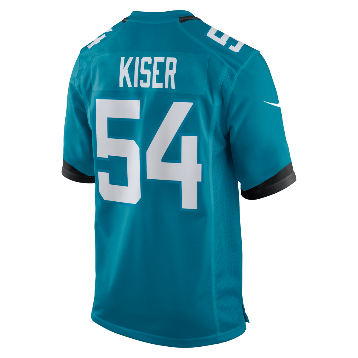 Jacksonville Jaguars Jack Kiser Teal Team Game Jersey