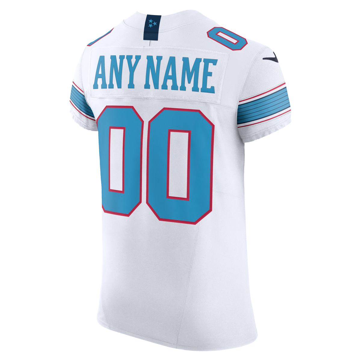 Tennessee Titans White Vapor F.U.S.E. Elite Custom Jersey