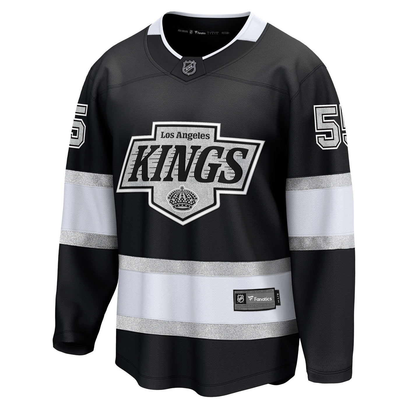 Los Angeles Kings Quinton Byfield Fanatics Black Home Breakaway Jersey