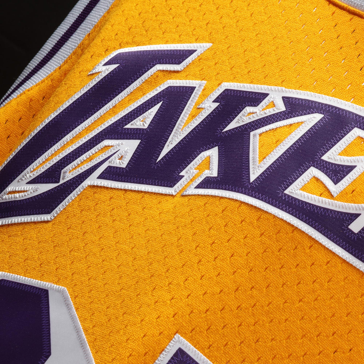 Mitchell & Ness Magic Johnson Gold Los Angeles Lakers 1984-85 Hardwood Classics Swingman Jersey